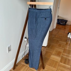 Banana Republic Linen Slim Fit Dress Pants